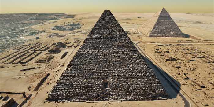 pyramides, la nouvelle expérience de Flyview
