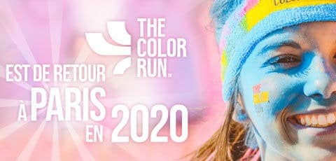 the color run 2020 à Paris