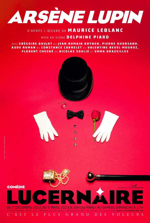 Arsene Lupin au théâtre Lucernaire