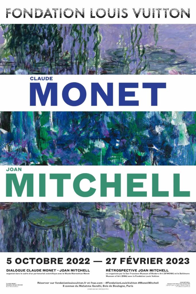 EXPO  Monet - Mitchell at the Fondation Louis Vuitton