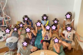 anniversaire avec animation chez Poppy dans le 17eme