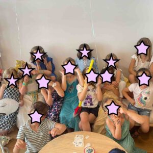 anniversaire avec animation chez Poppy dans le 17eme