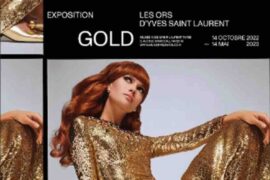 the Gold exhibition at the Yves Saint Laurent Museum © Musée Yves Saint Laurent