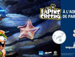 expo les lapins crétins à l'aquarium de paris