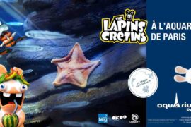 expo les lapins crétins à l'aquarium de paris