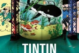 tintin, l'aventure immersive à l'atelier des Lumières à Paris