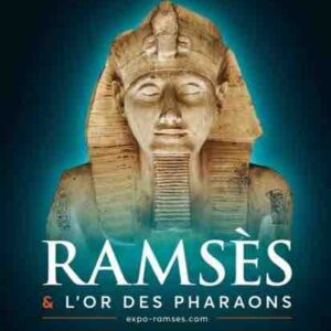 exhibition Ramses II at the great hall of La Vilette