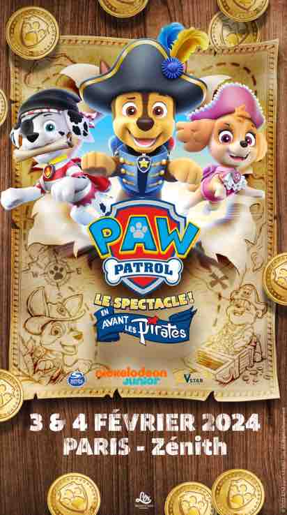 Pat'Patrouille at Zenith Paris >> February 3 and 4, 2024