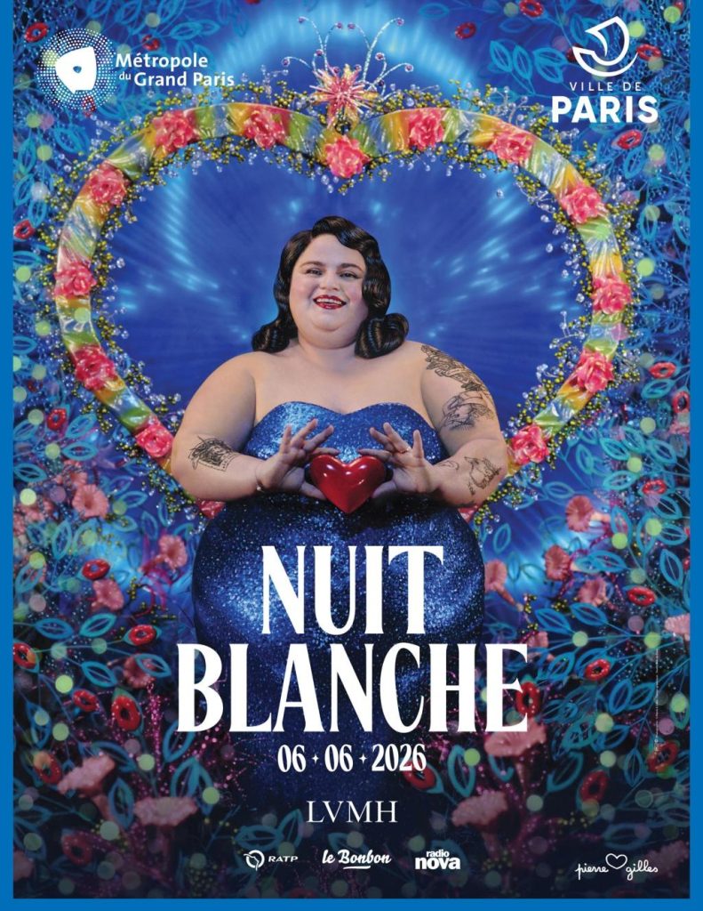 Affiche nuit Blanche à Paris 2026