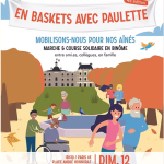 En baskets avec paulette course 2025