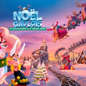 Affiche Noël Gaulois au Parc Astérix 2025