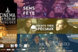 affiche cinema plein air Invalides 2025