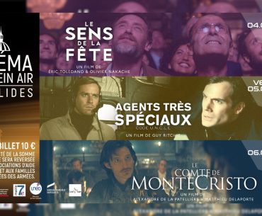 affiche cinema plein air Invalides 2025