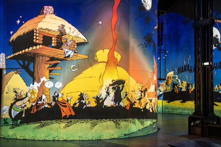 Astérix - Le Village Et Le Tapis Volant - Figurine/Collection Atlas - Occasion