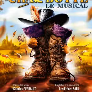 théâtre pour enfant, le chat botté le musical au théâtre du Montparnasse