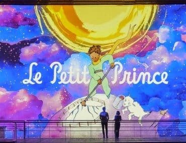 Exposition le Petit Prince l'odyssée immersive à l'Atleier des lumières jusqu'au 6 juillet 2025