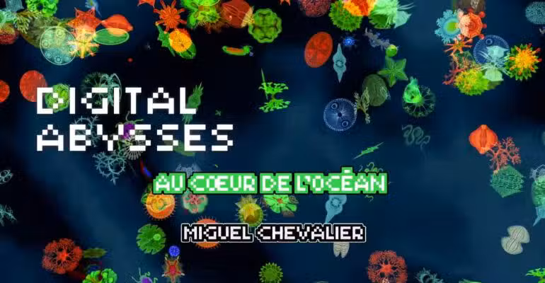Affiche expo Digital Abysse