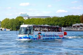 Visite guidée en bus amphibie 2025