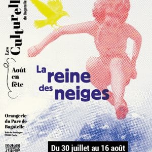 Spectacle La Reine des neiges - festival les culturelles de Bagatelles 2025