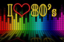 PIXABAY Néon rétro 80's - mini golf Mad Golf -