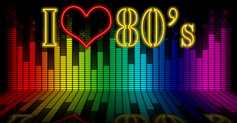 PIXABAY Néon rétro 80's - mini golf Mad Golf -