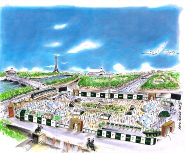 Les chevaux dans la Ville 2025 à la Concorde