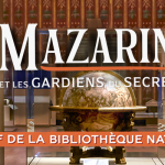 Affiche "Mazarin et les gardiens du secret" à la bnf Richelieu jeu immersif 2025