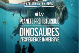 Planète préhistorique : Dinosaures, l'Expérience immersive à l’Atelier des Lumières 2025