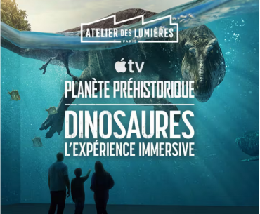 Planète préhistorique : Dinosaures, l'Expérience immersive à l’Atelier des Lumières 2025