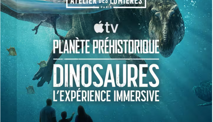 Planète préhistorique : Dinosaures, l'Expérience immersive à l’Atelier des Lumières 2025