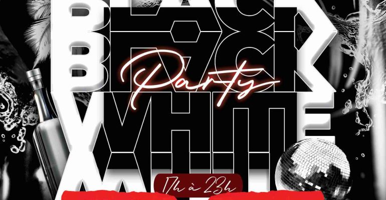 soirée noir et blanc en boite de nuit pour les ados