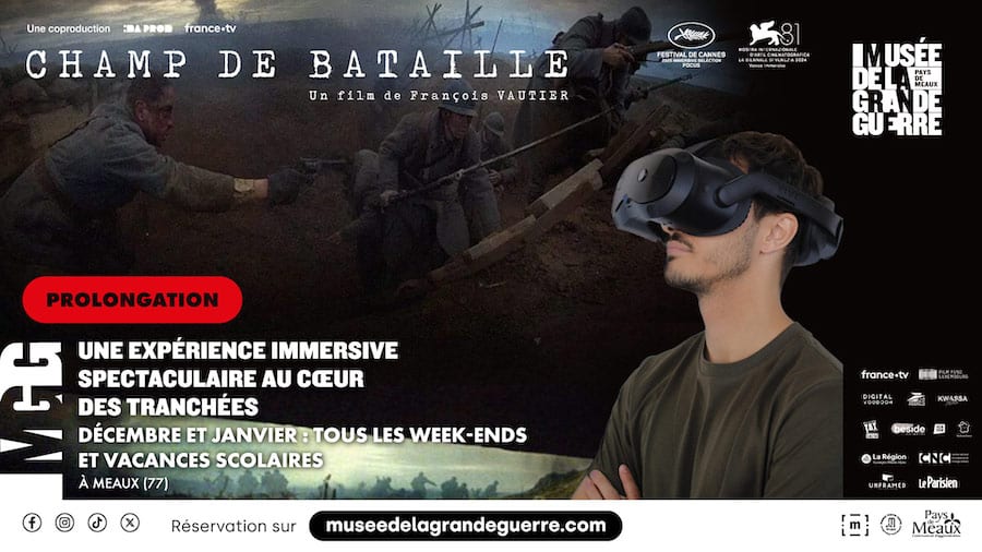 Une expérience immersive au musée de la Grande Guerre à Meaux (77)