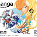 Affiche de l'exposition "Manga. Tout un art !" au Musée Guimet jusqu'au 9 mars 2026