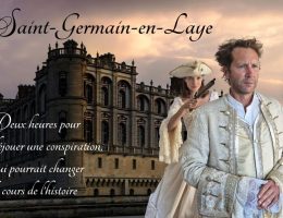 Le Cabinet noir. Escape game et jeu de piste extérieur à saint-en-Laye (78)