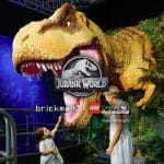 affiche expo Jurassic World par brickman