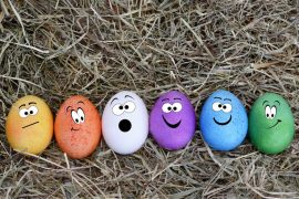 Chasse aux oeufs de Pâques