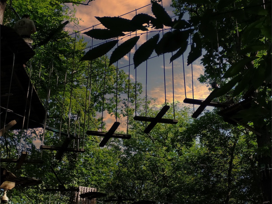 Accrocamp - parc de loisirs accrobranche en Forêt de Meudon à Chaville