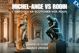 expo Miche-Ange VS Rodin au musée du Louvre