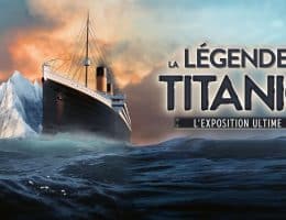 Affiche de La Légende du Titanic. L'exposition ultime- Exposition immersive à la Grande Halle de La Villette - 2026