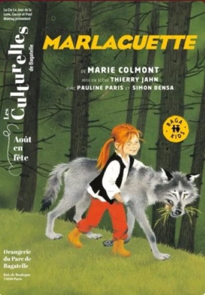 Affiche Marlaguette, les Culturelles de Bagatelle 2026