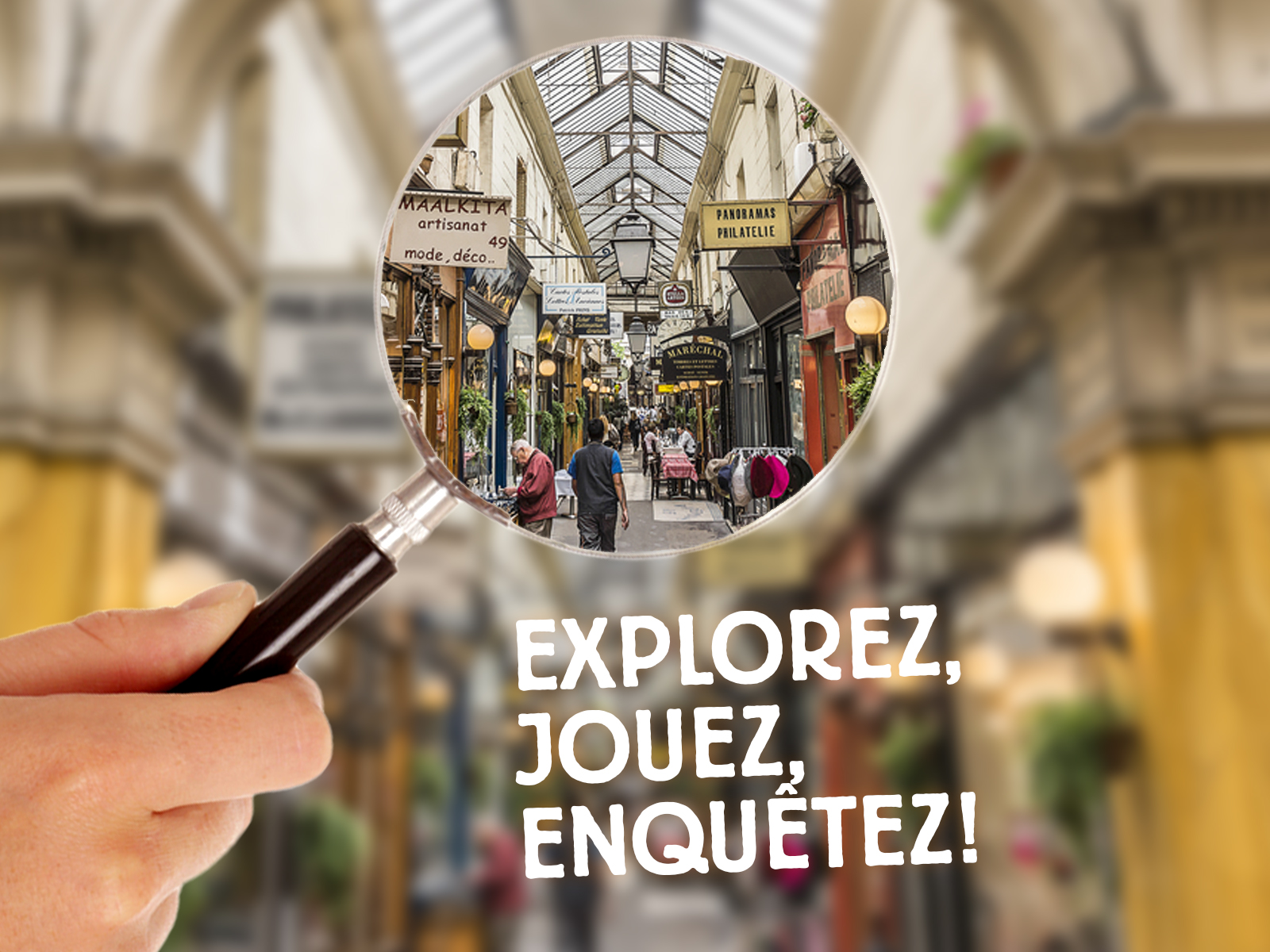 Jeu de piste "enquête sous couvert", 2026, à partir de 10 ans