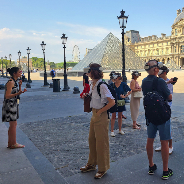 Le Louvre à travers les siècles - visite guidée immersive en réalité virtuelle
