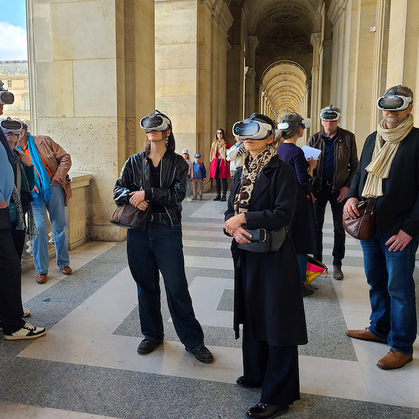 Le Louvre à travers les siècles - visite guidée immersive en réalité virtuelle