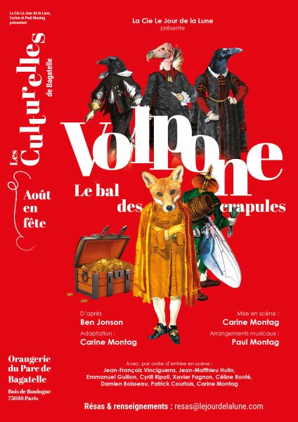 Volpone - sepctacle - Les Culturelles de Bagatelle 2026