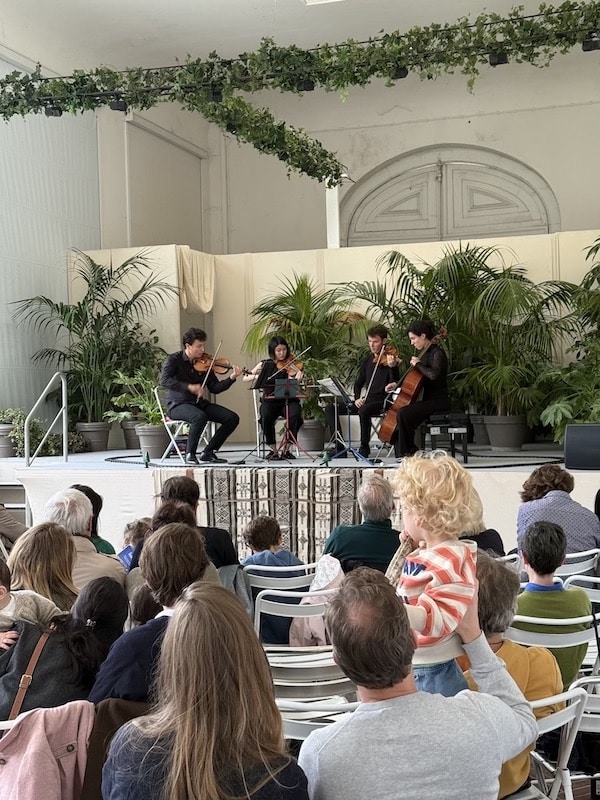 Les concerts Croq'dimanches à l'Orangerie du Parc de Bagatelle avec la Pochette Musicale (Paris 16ème)