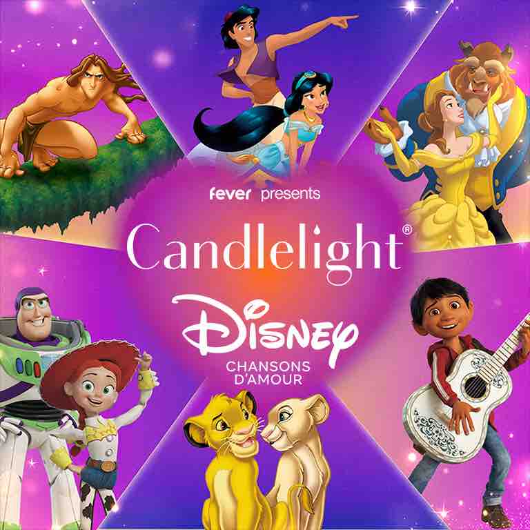 chansons d'amour, un concert Candlelight