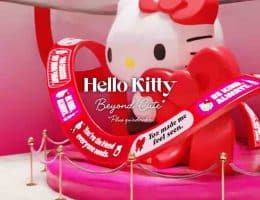 experience immersive Hello Kitty dans le Marais à Paris
