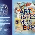 Affiche de l'exposition "Artistes au Museum" - Au Muséum d'histoire Naturelle - du 23 septembre 2026 au 7 mars 2027