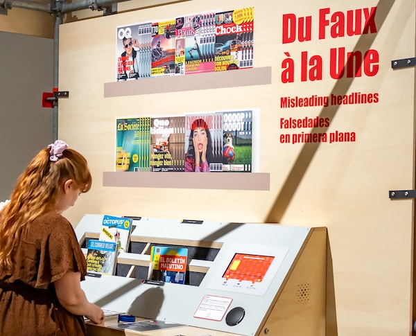 "Critical Thinking" exhibition at La Cité des Sciences 2026-2027