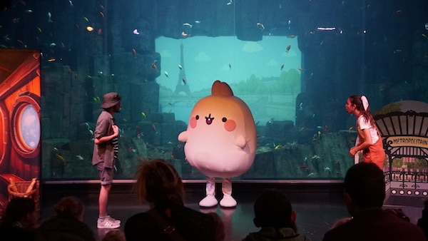 Molang en mode chill à l’Aquarium de Paris - jusqu’au 3 janv. 2027
